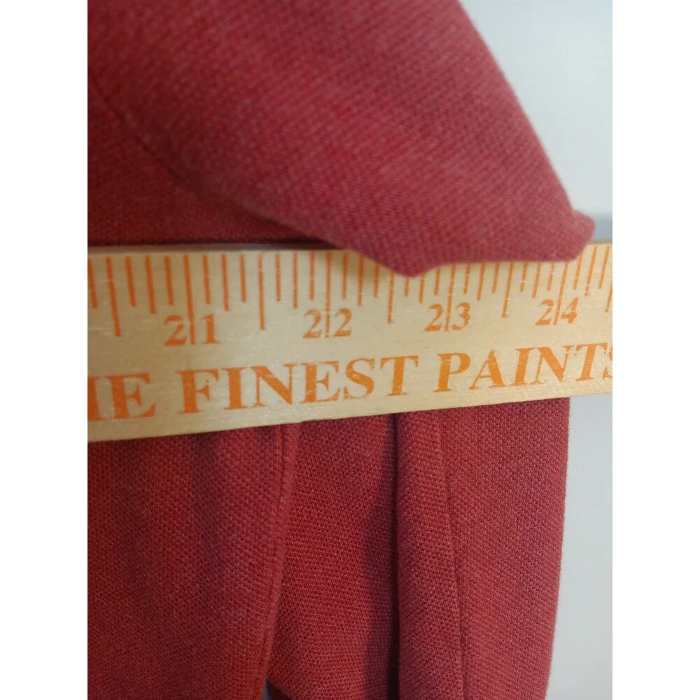 Polo Ralph Lauren Men's Long Sleeve Polo Shirt Burgundy Red Classic Fit Size L